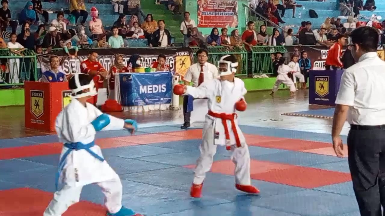 Peringati Bulan Bung Karno, Forki Kota Cirebon Gelar Kejuaraan Karate 2023