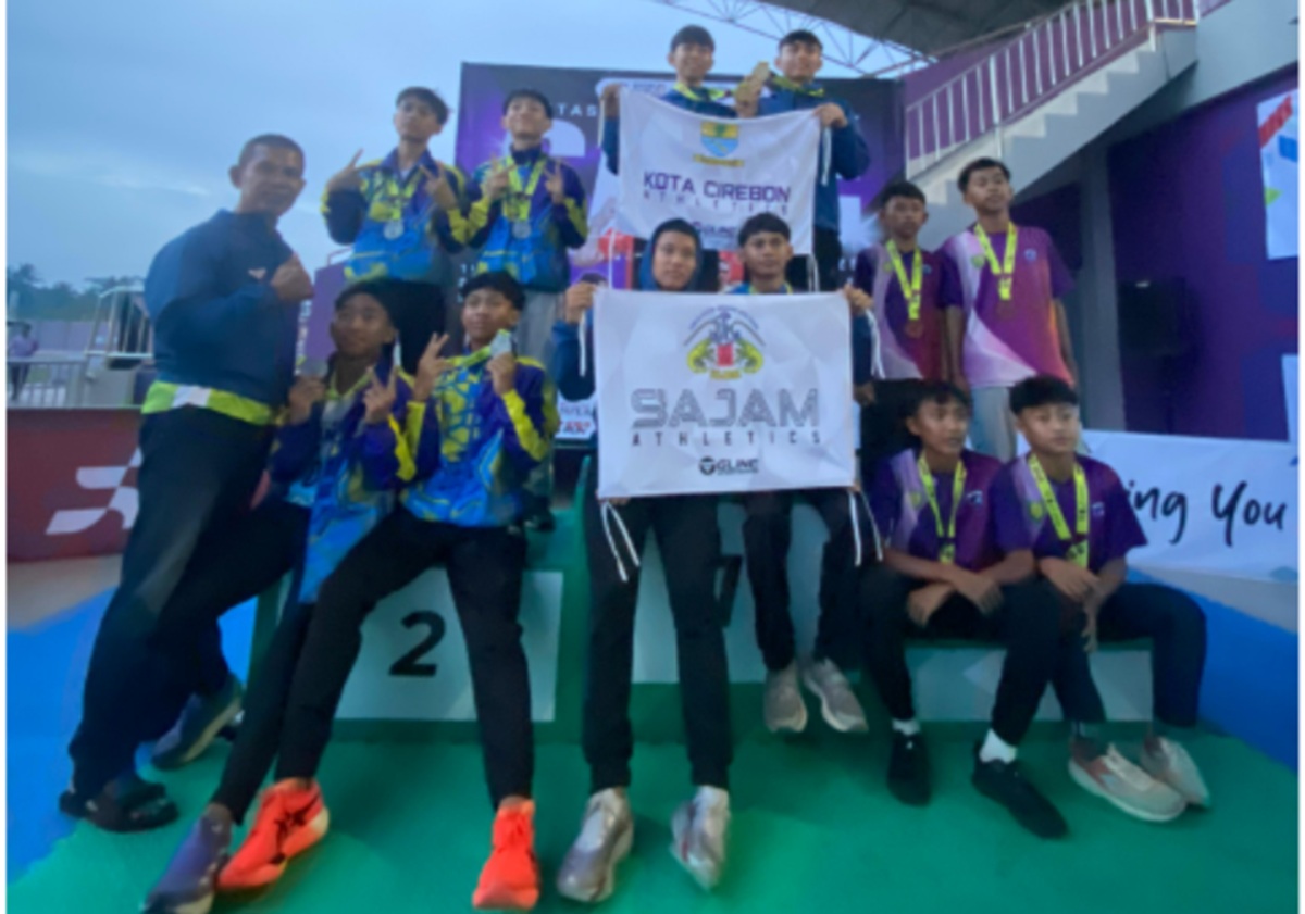 Tanpa Target, Sekolah Atletik Jayamahe Cirebon Justru Panen 15 Medali di SAGC Open 2025