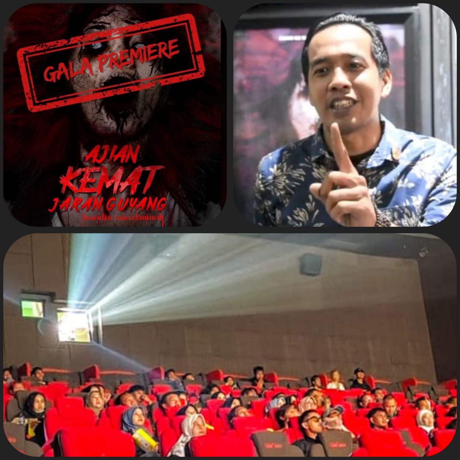 Film Horor Ajian Kemat Jaran Guyang Sukses Bikin Merinding Penonton di Gala Premiere