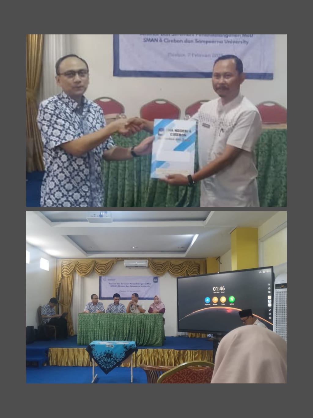 Sampoerna University Tandatangani MoU dengan SMAN 6 Kota Cirebon