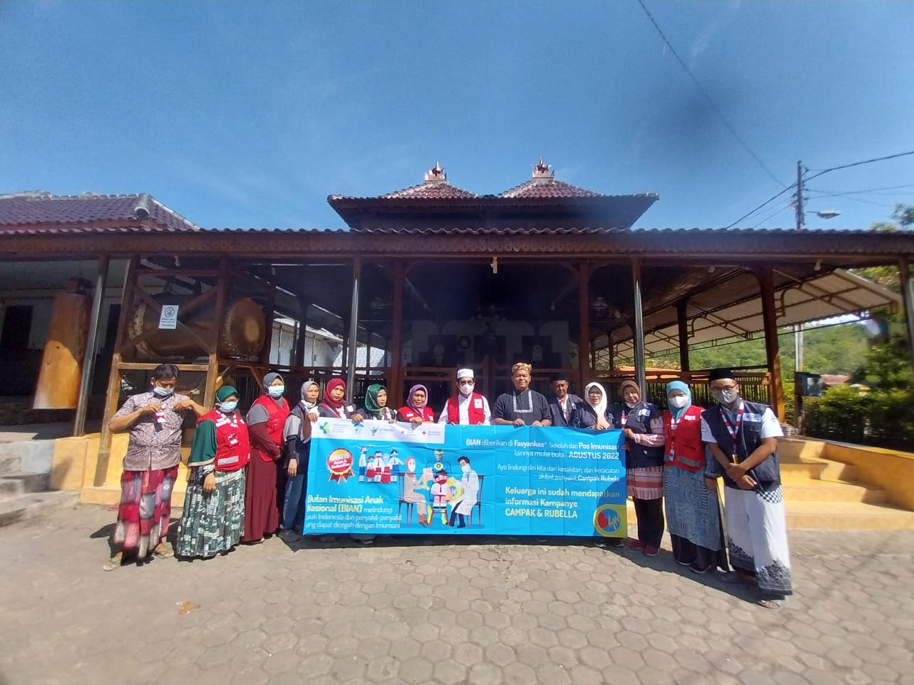 Ajak Tokoh Masyarakat Sosialisasikan Imunisasi Campak-Rubella 2022 di Kelurahan Argasunya