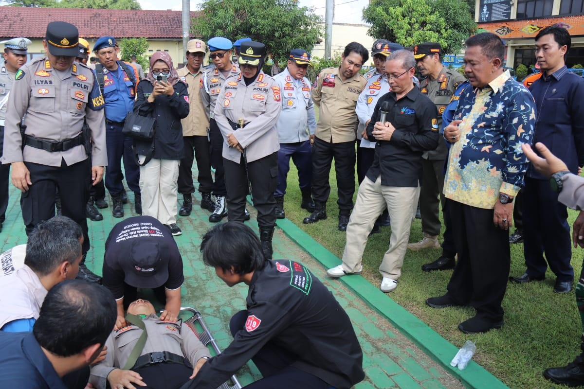 Hujan Meningkat, Pemkab dan Polresta Cirebon Siaga Hadapi Potensi Bencana 
