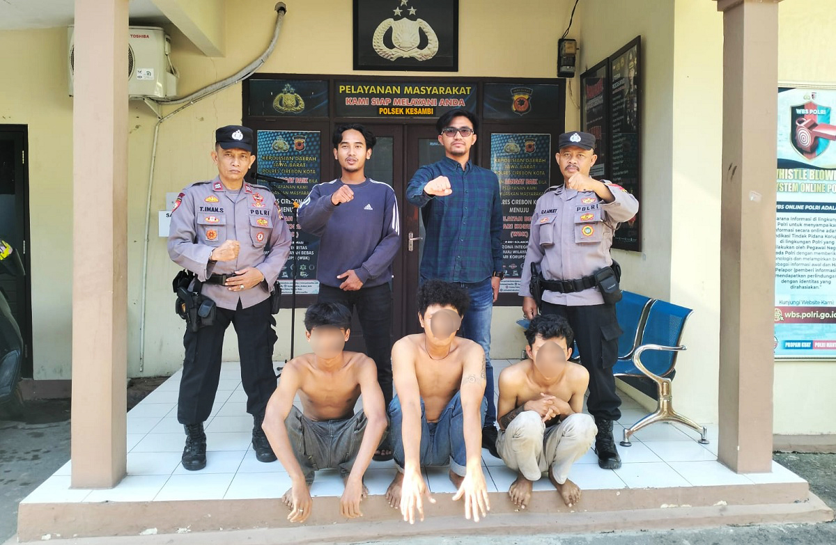 3 Pemuda Diamankan Polisi di Kesambi Cirebon, Ini Dia Kasusnya