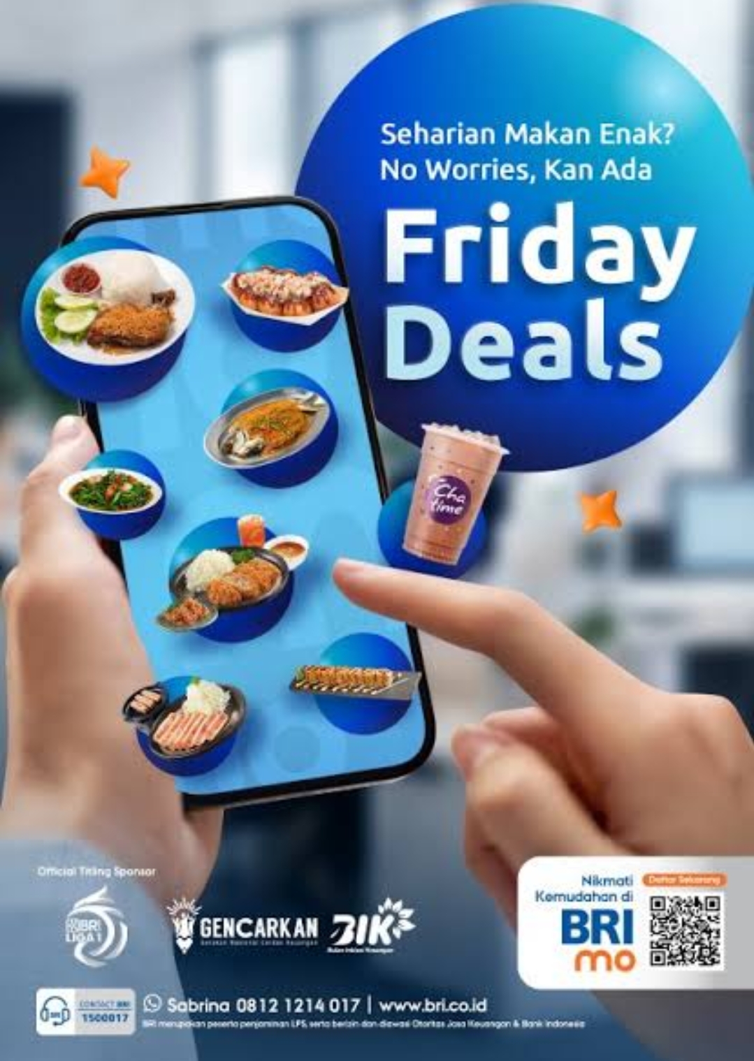 BRImo Hadirkan Friday Deals, Tukar Poin dengan Voucher Makan dan Minum