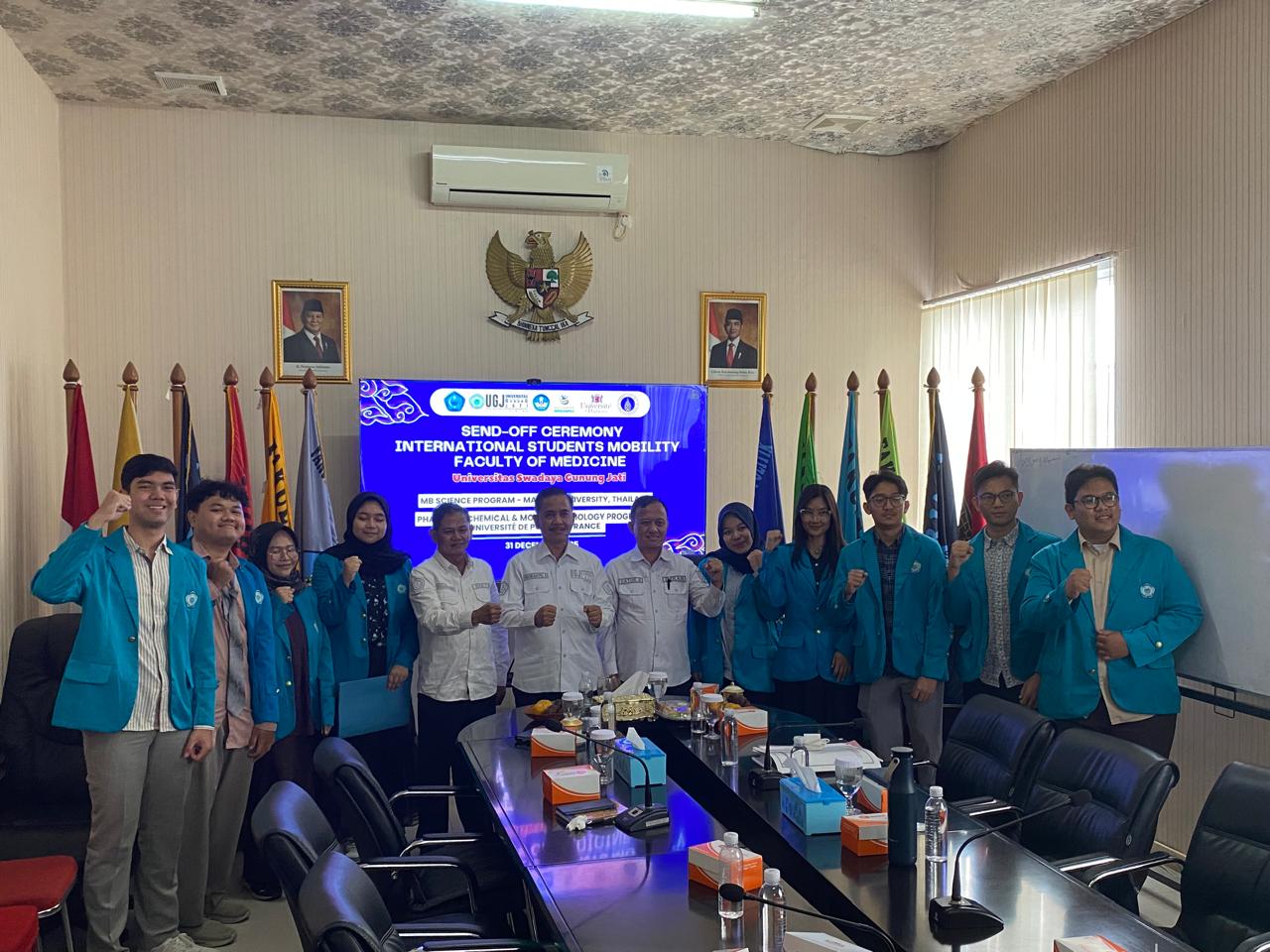 FK UGJ Kirim 9 Mahasiswa Go International ke Perancis dan Thailand