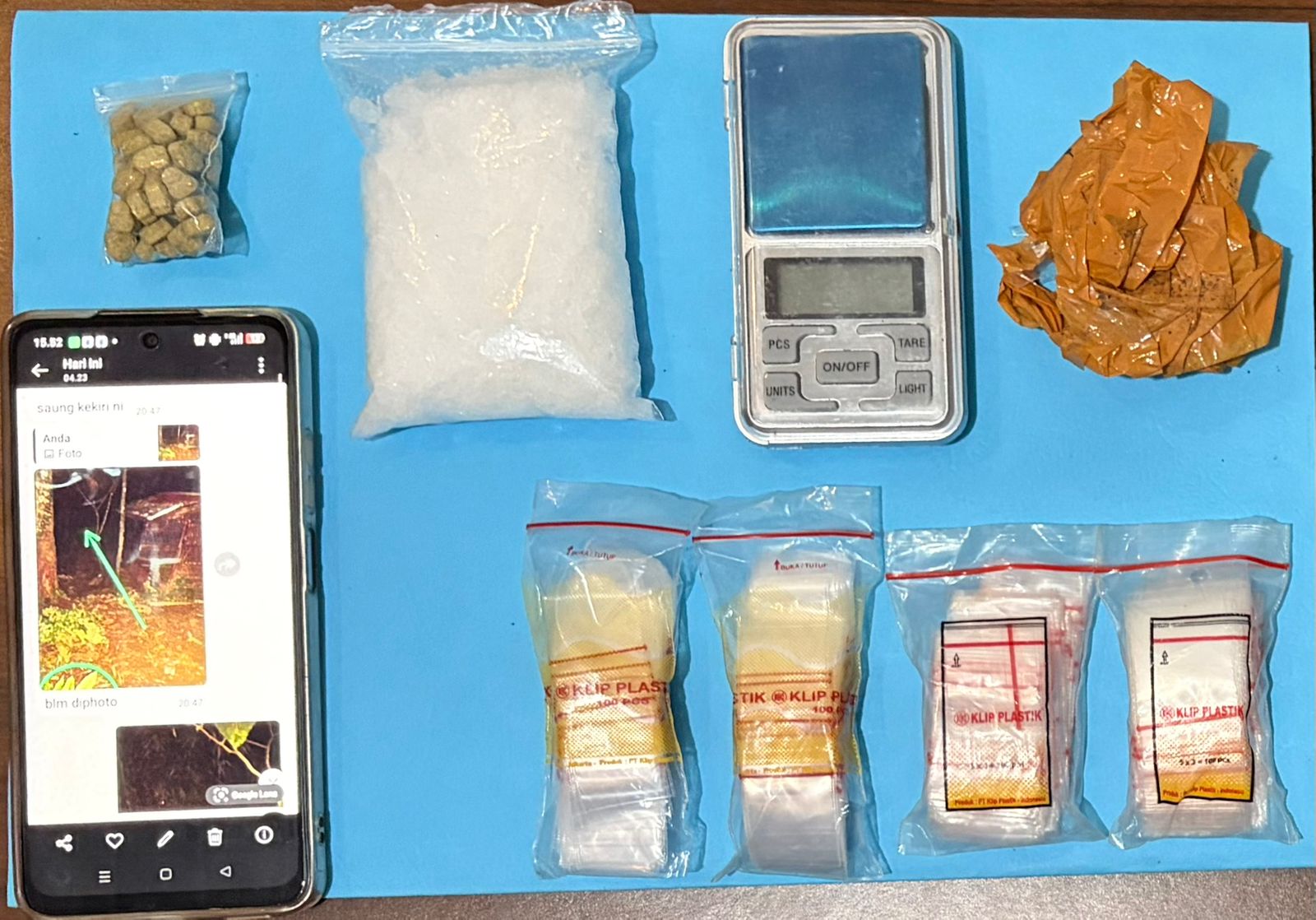 Heboh! Sabu Hampir 100 Gram dan 50 Ekstasi Diamankan Polisi di Cirebon