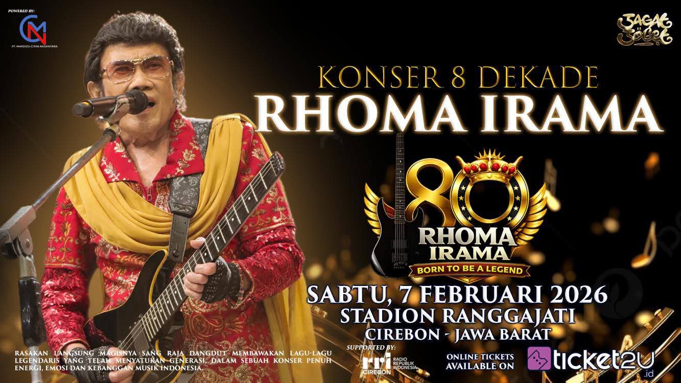 Konser April dan Rhoma Irama Siap Guncang Stadion Ranggajati Cirebon, Digelar Februari 2025