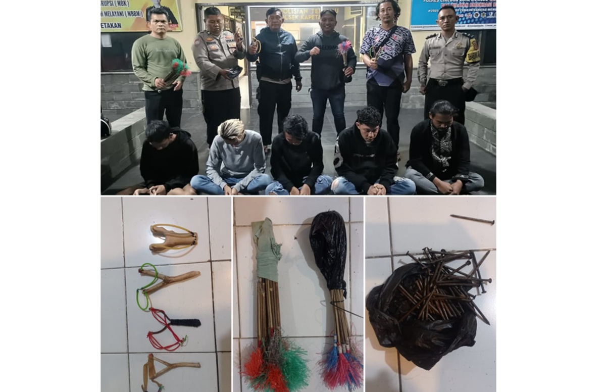 Penyerangan Dini Hari Digagalkan, 5 Remaja di Suranenggala Cirebon Diamankan Bersama Puluhan Anak Panah