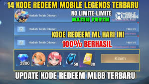 Kode Redeem Ml Hari Ini Server Indonesia