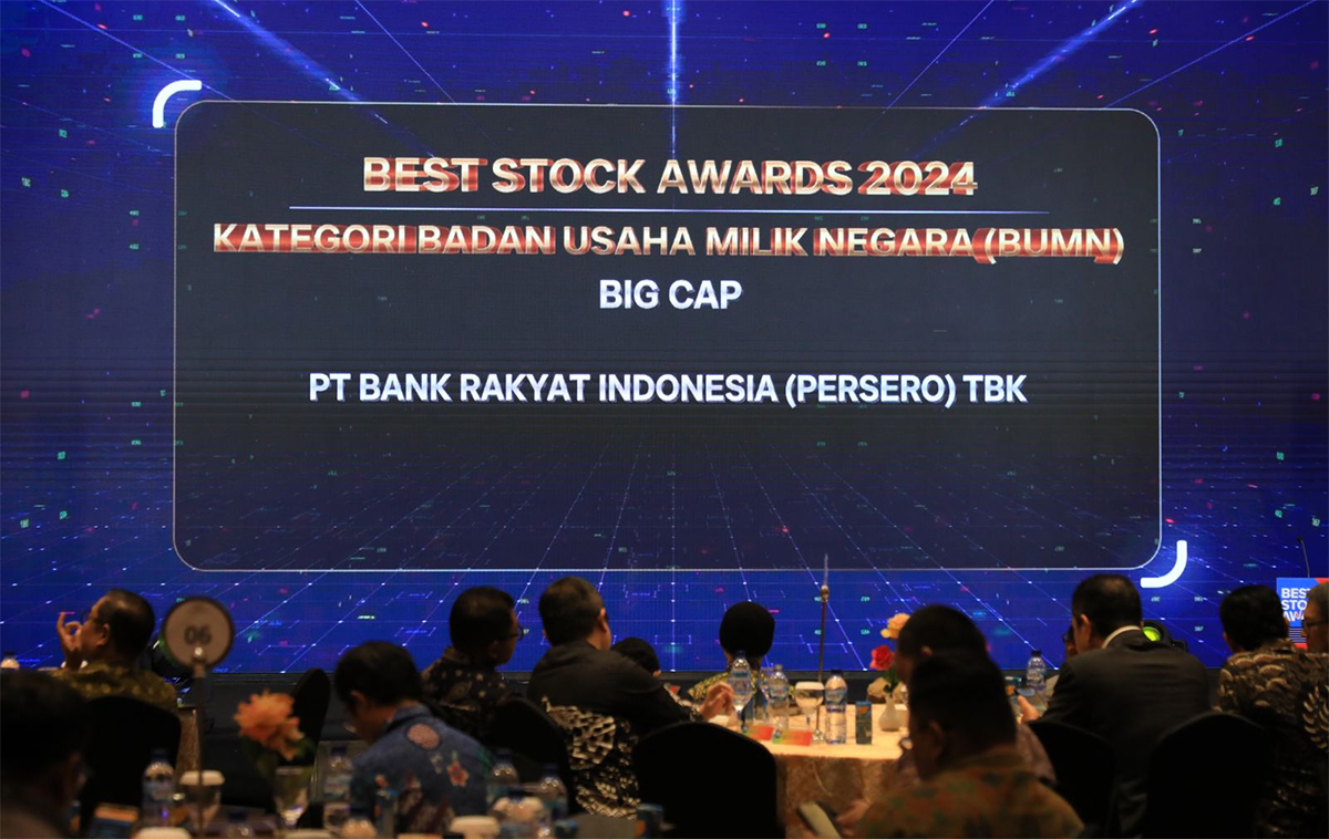 BBRI Rebut 2 Penghargaan Best Stock Awards 2024, Berkontribusi Kuatkan IHSG