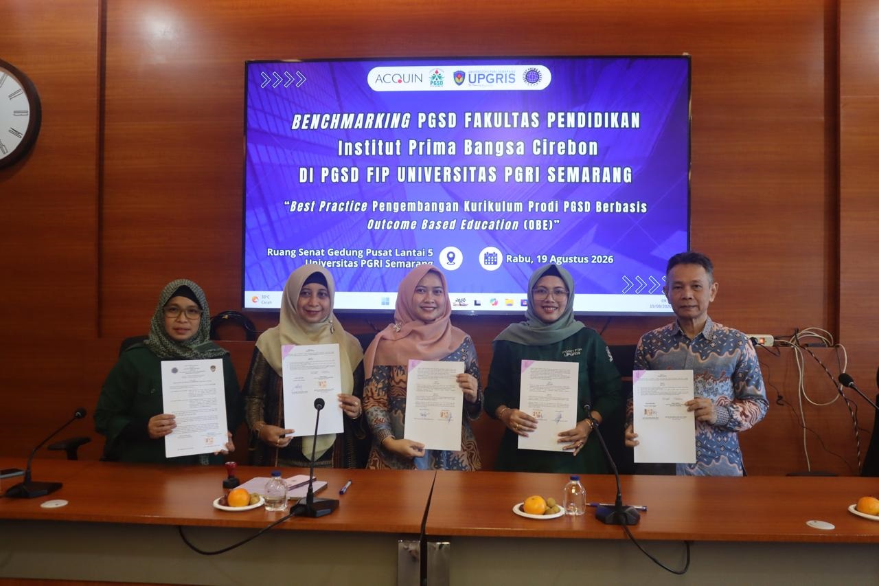 IPB Cirebon Perkuat Kurikulum PGSD Lewat Benchmarking ke UPGRIS