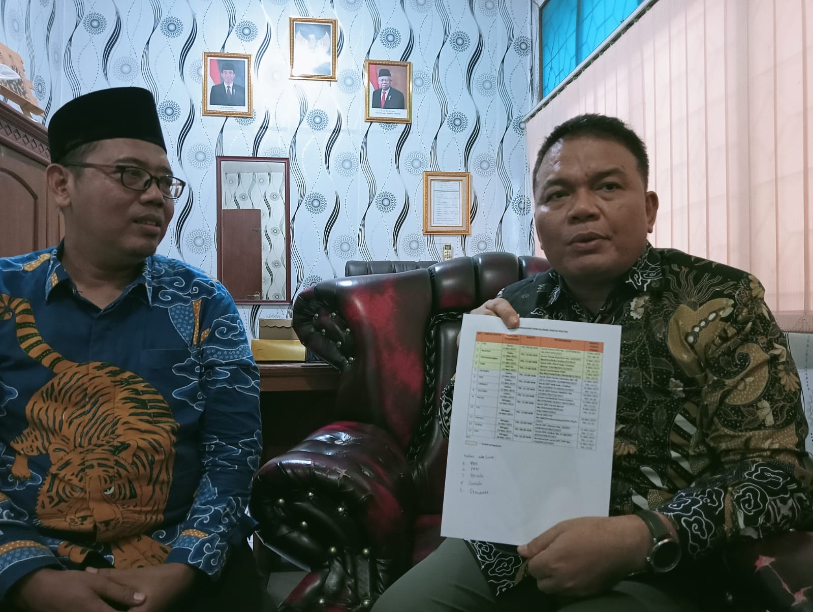 Berikut, Skema KPU Kabupaten Cirebon Jelang Penutupan Pendaftaran Bacaleg 
