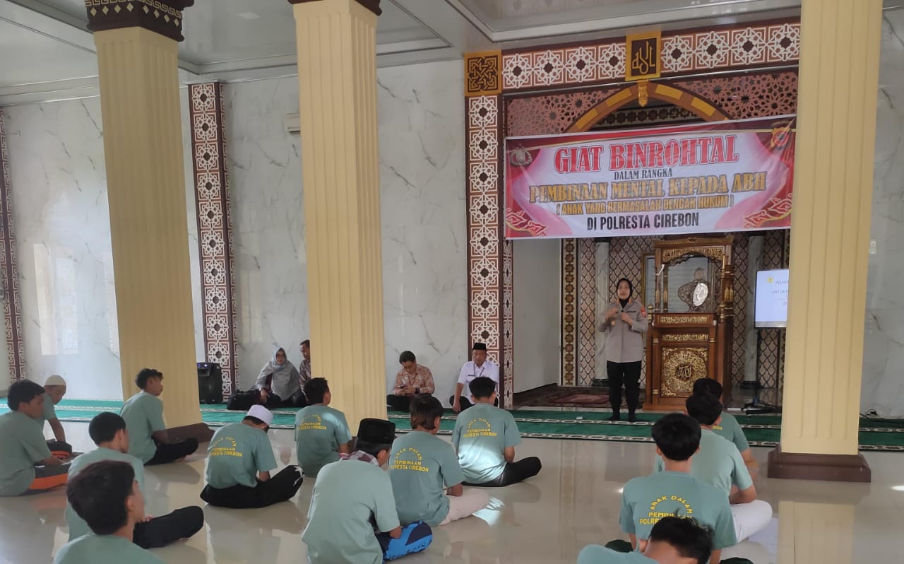 Membina Anak yang Bermasalah dengan Hukum, Polresta Cirebon Gelar Pesantren Kilat