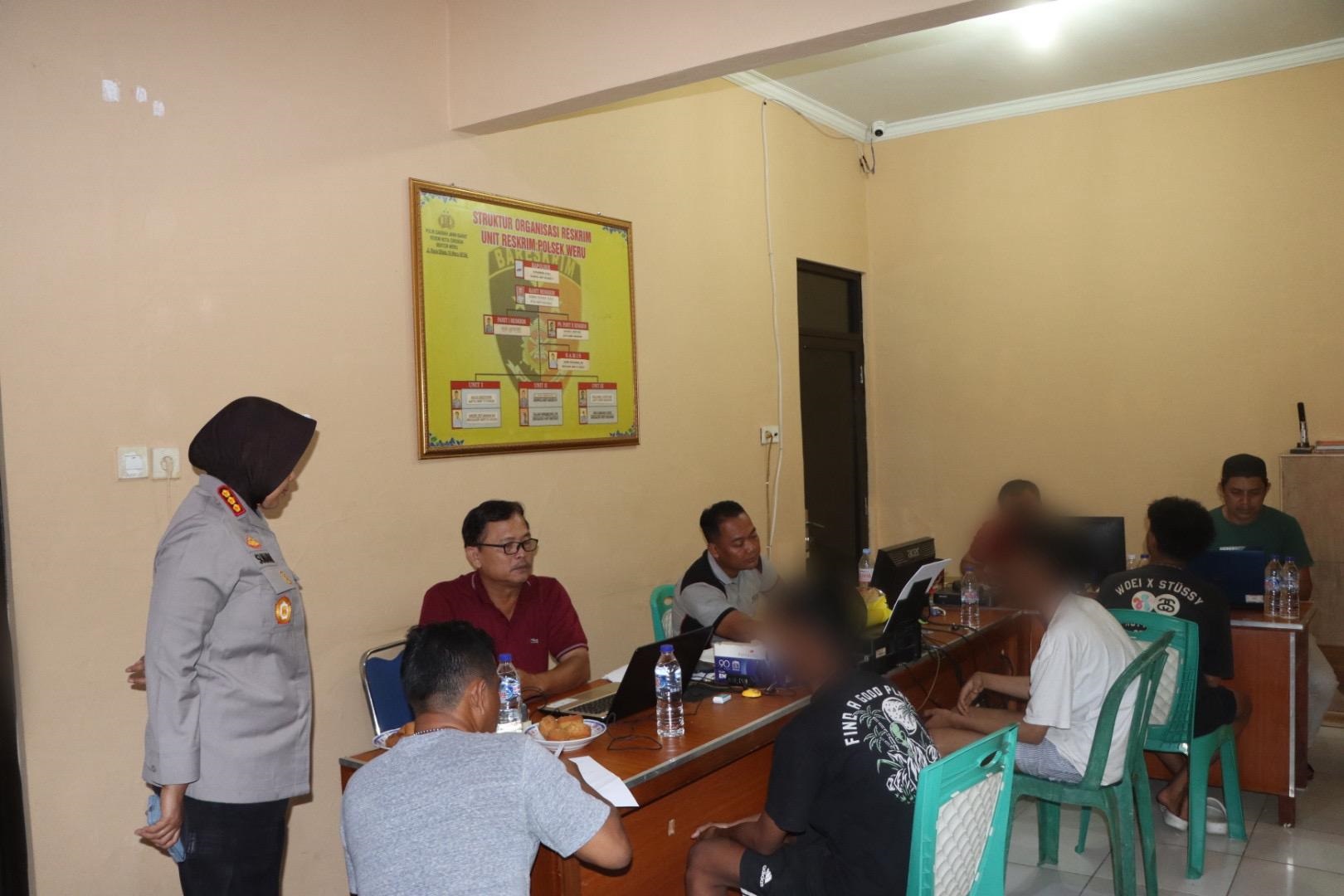Ini Peran Angota Geng Motor yang Terlibat Perusakan Rumah di Megu Gede Cirebon