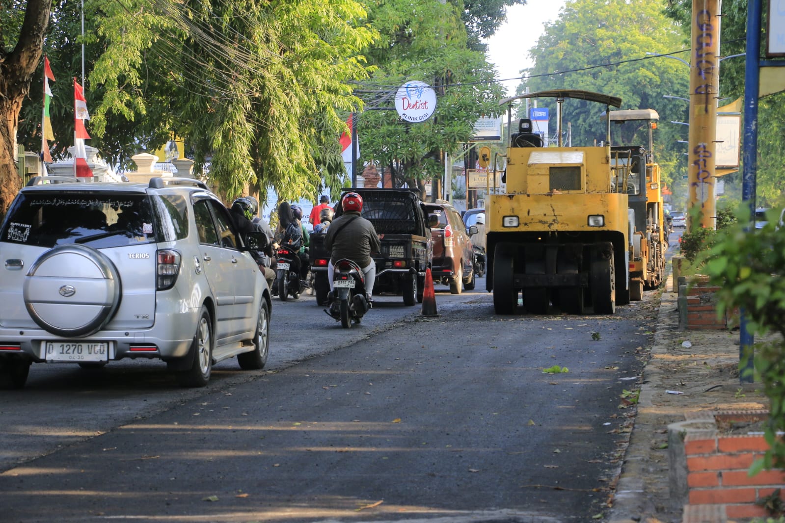 Jalan Cipto Mangunkusumo Cirebon Mulai Diperbaiki, Pemkot Uji Kualitas Aspal