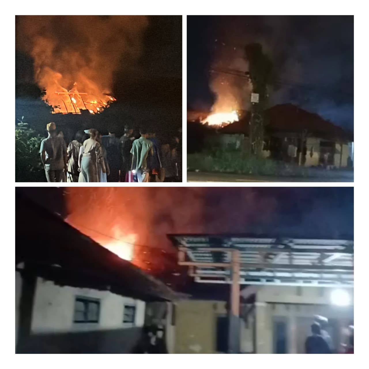 Dua Rumah di Mundu Cirebon Ludes Terbakar, Diduga Akibat Korsleting Listrik