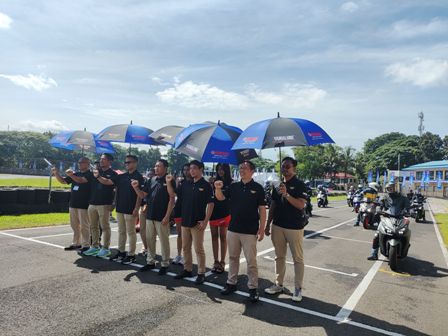 AEROX TRACK DAY, Enjoy Sensasi Berkendara Super Sport AEROX ALPHA di Lintasan Sirkuit