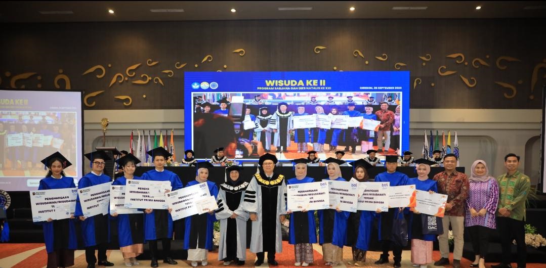 IPB Cirebon Wisuda 491 Lulusan, Apresiasi 10 Wisudawan Terbaik