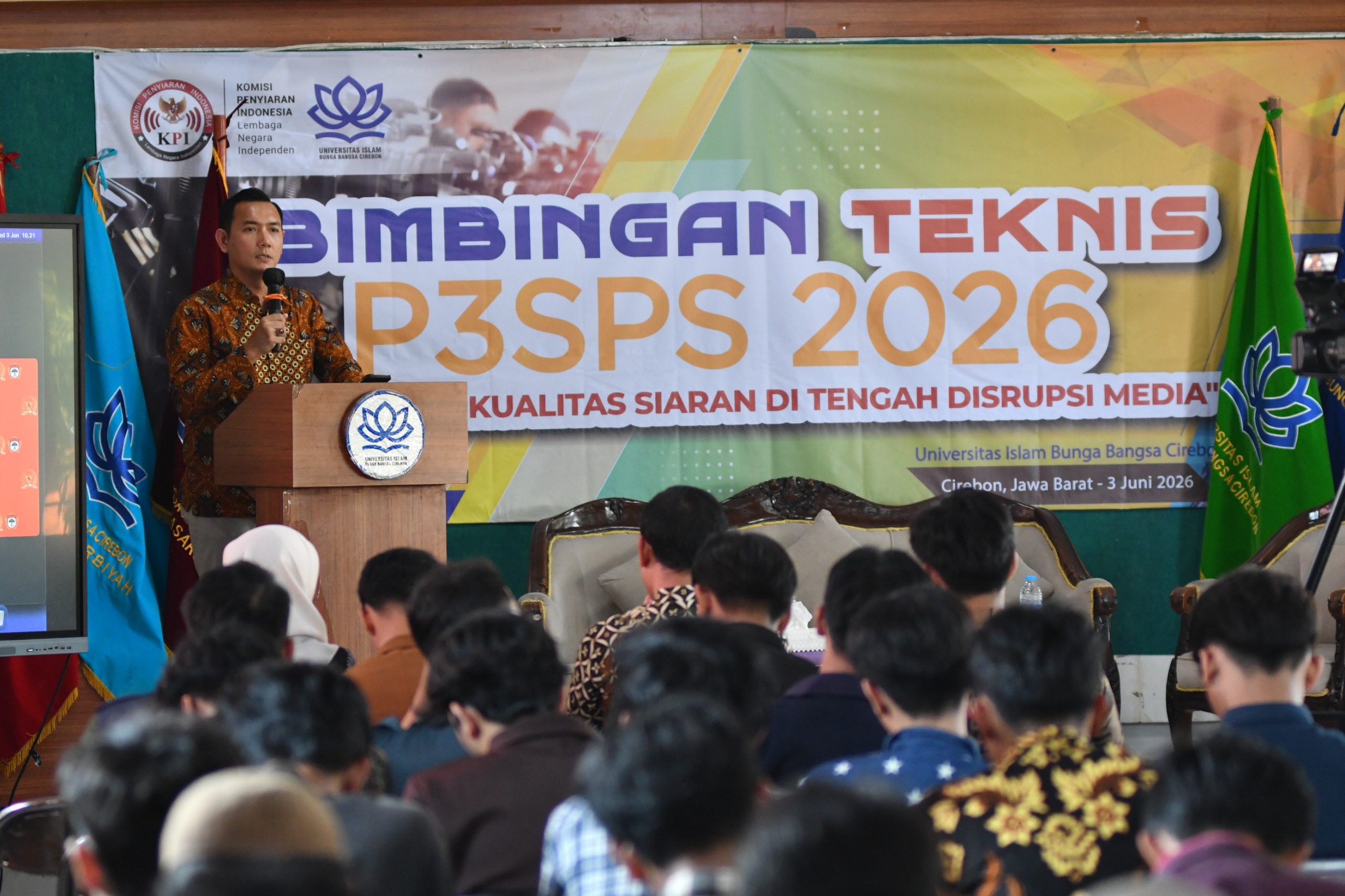 KPI Pusat Gelar Bimtek P3SPS di UI BBC Ajak Generasi Muda Kawal Siaran Sehat di Era Disrupsi Media