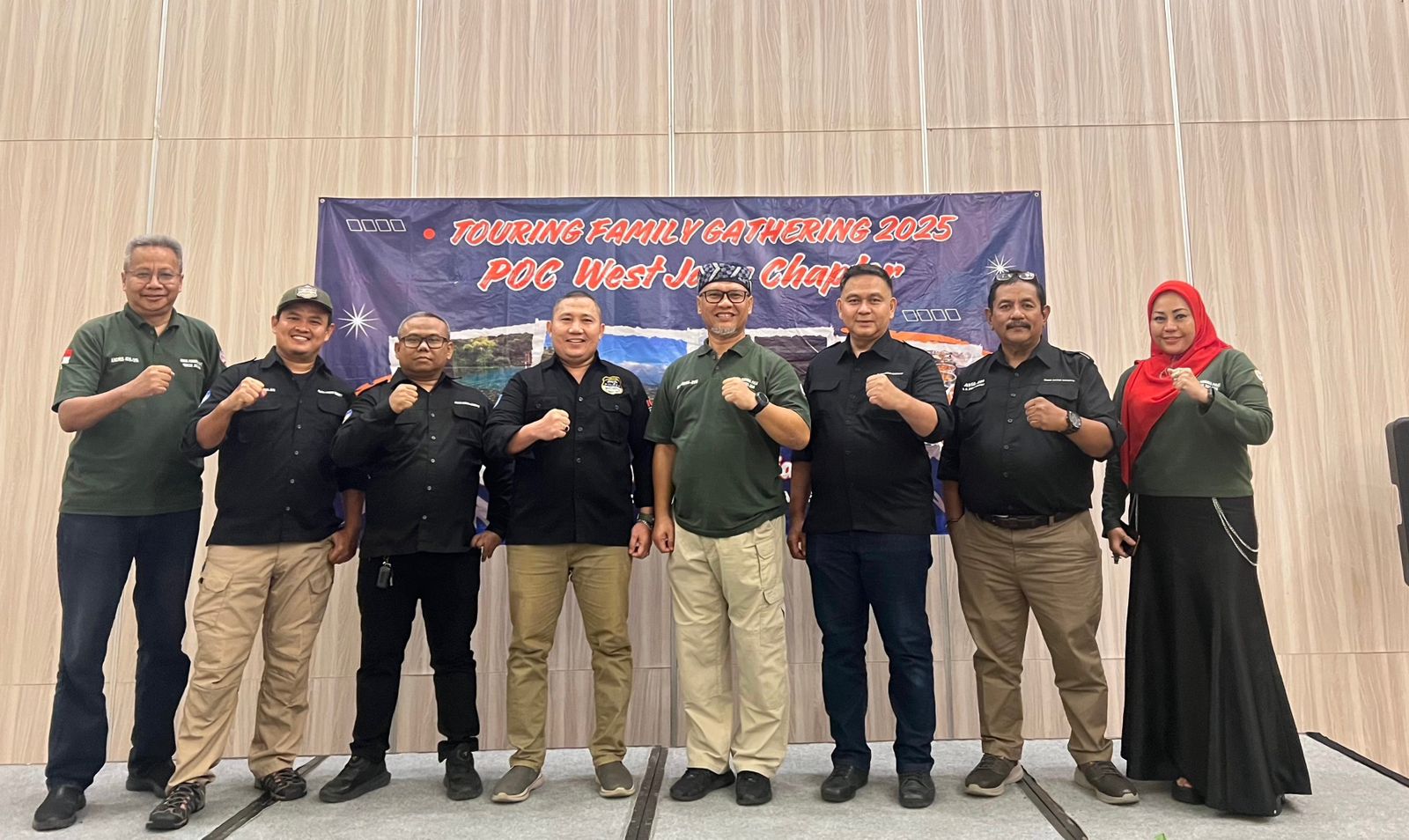 POC West Java Chapter Gelar Touring Family Gathering 2025,  Dukung Pariwisata Lokal dan Kebersamaan