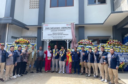 Majukan Pendidikan Indonesia, Yamaha Resmikan SMK Kelas Khusus SMK Mekanik Cibinong