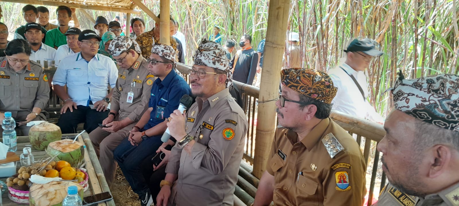 PG Sindanglaut Cirebon Giling Perdana, Mentan RI Minta Optimalisasi Produksi Tebu