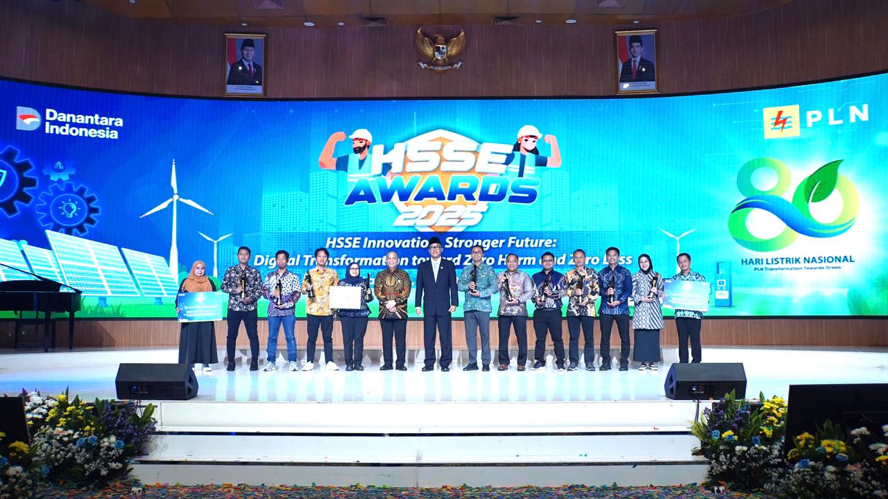 HLN ke-80, PLN UIP JBT Raih Penghargaan Kinerja Lingkungan Terbaik