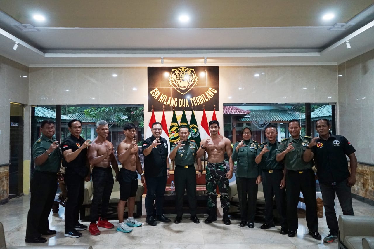 Komandan Korem 063/SGJ Terima Kunjungan Kehormatan Kontingen PBFI Kota Cirebon