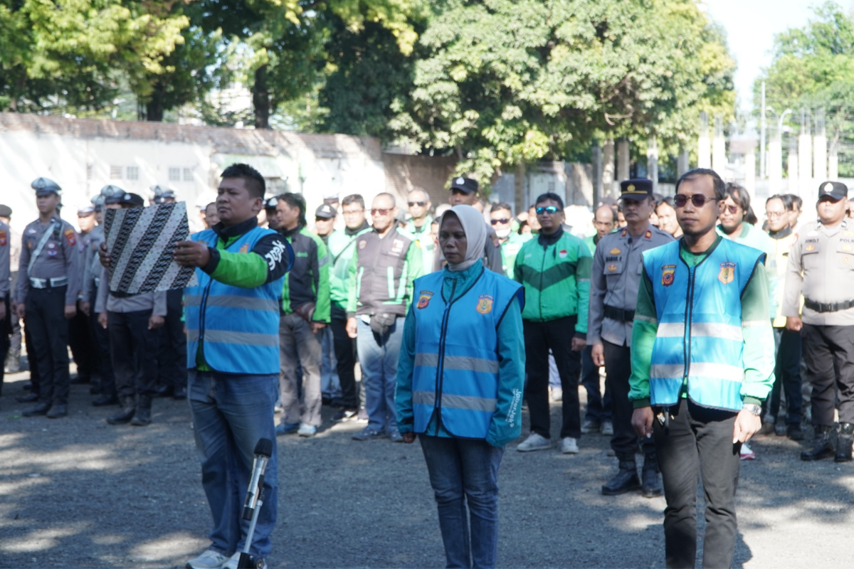 Mobilitas Tinggi Jadi Kekuatan, Polres Cirebon Kota Libatkan Ojol Jaga Kamtibmas