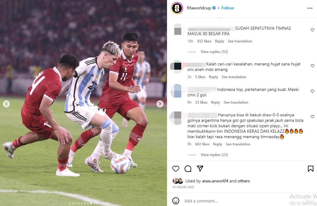 Unggahan FIFA Diserbu Fans Indonesia: Yang Penting Garnacho Dikantongin Asnawi