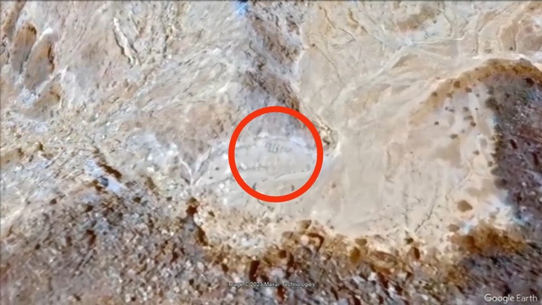 Lafadz Allah di Kawah Gunung Ciremai, Terekam Google Earth