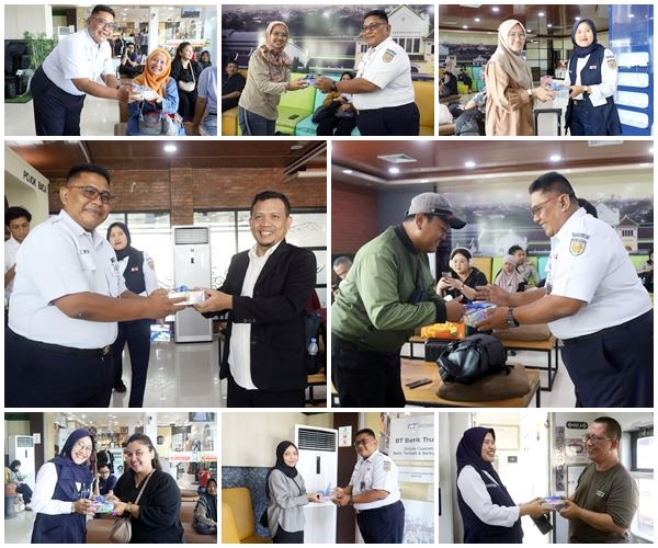 Peringati Hari Pelanggan Nasional, PT KAI Daop 3 Cirebon Beri Apresiasi ke Pelanggan
