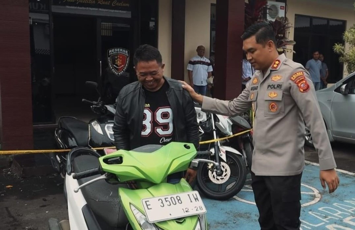 Hilang Dicuri, Sepeda Motor untuk Jualan Bakso Kembali ke Tangan Pemilik 