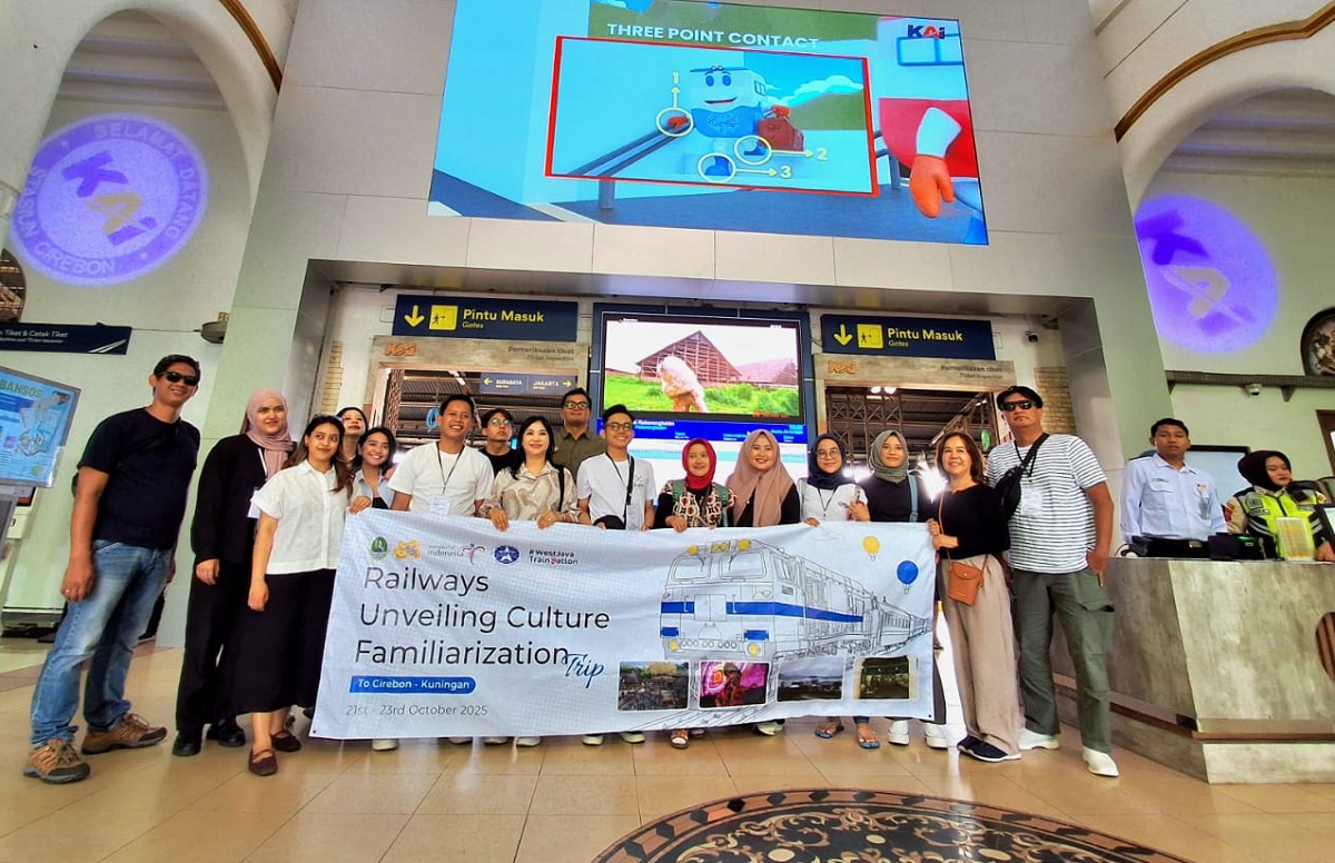 Ada Promo Wisata Menarik di Jawa Barat Bertajuk West Java Traincation, KAI Daop 3 Cirebon Mendukung Penuh 