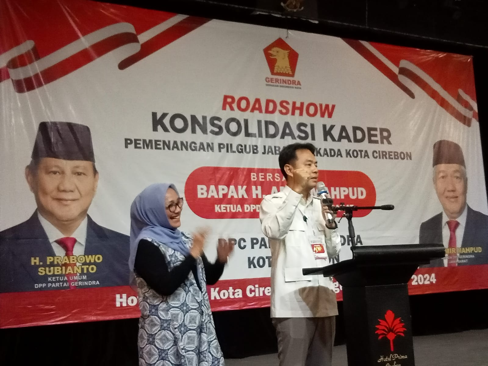 Partai Gerindra Rapatkan Barisan, Yakin Pasangan Beres Menang di Pilkada Kota Cirebon