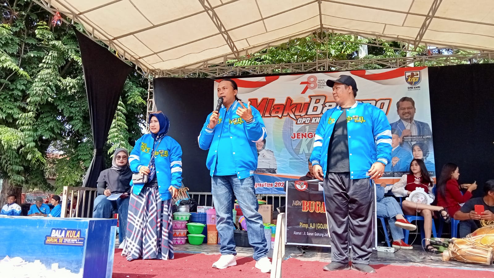 Meriahkan HUT RI 78, KNPI Kota Cirebon Gelar Mlaku Bareng Berhadiah