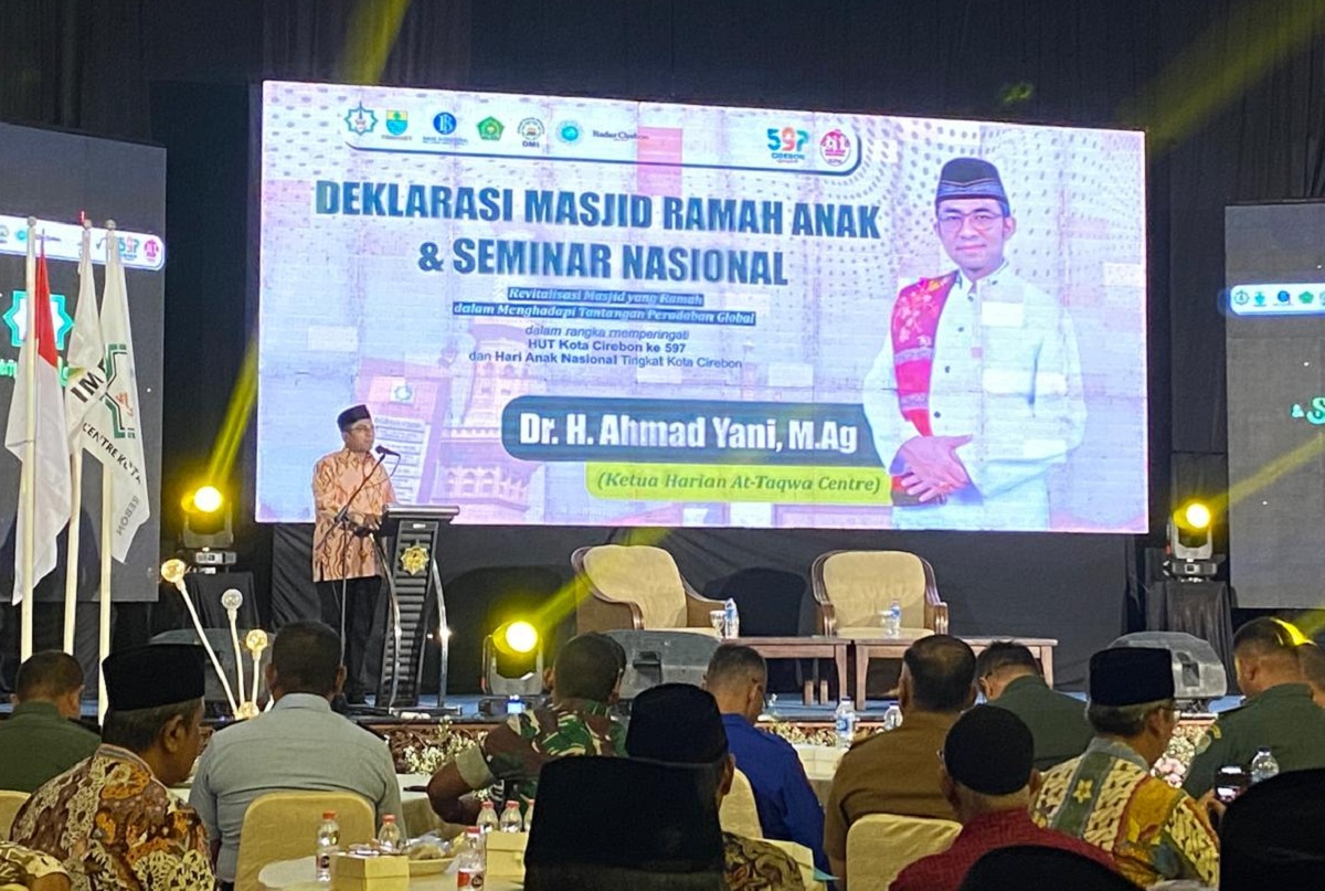 Sukses, Deklarasi Masjid Ramah Anak di Kota Cirebon Hari Ini