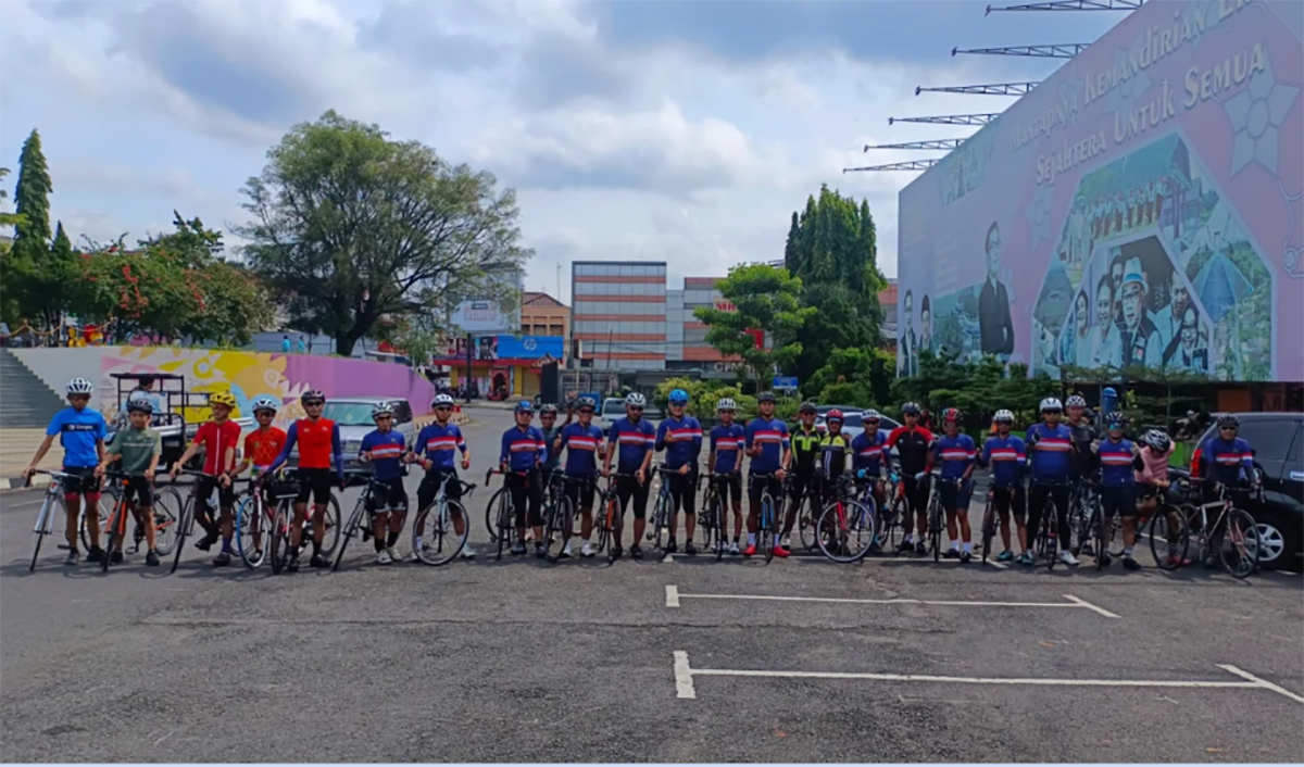 Gowes Bareng Azrul Ananda dan Kadal Cycling Club, Bakal Disambut Anggota TRC di Alun-Alun Ciamis