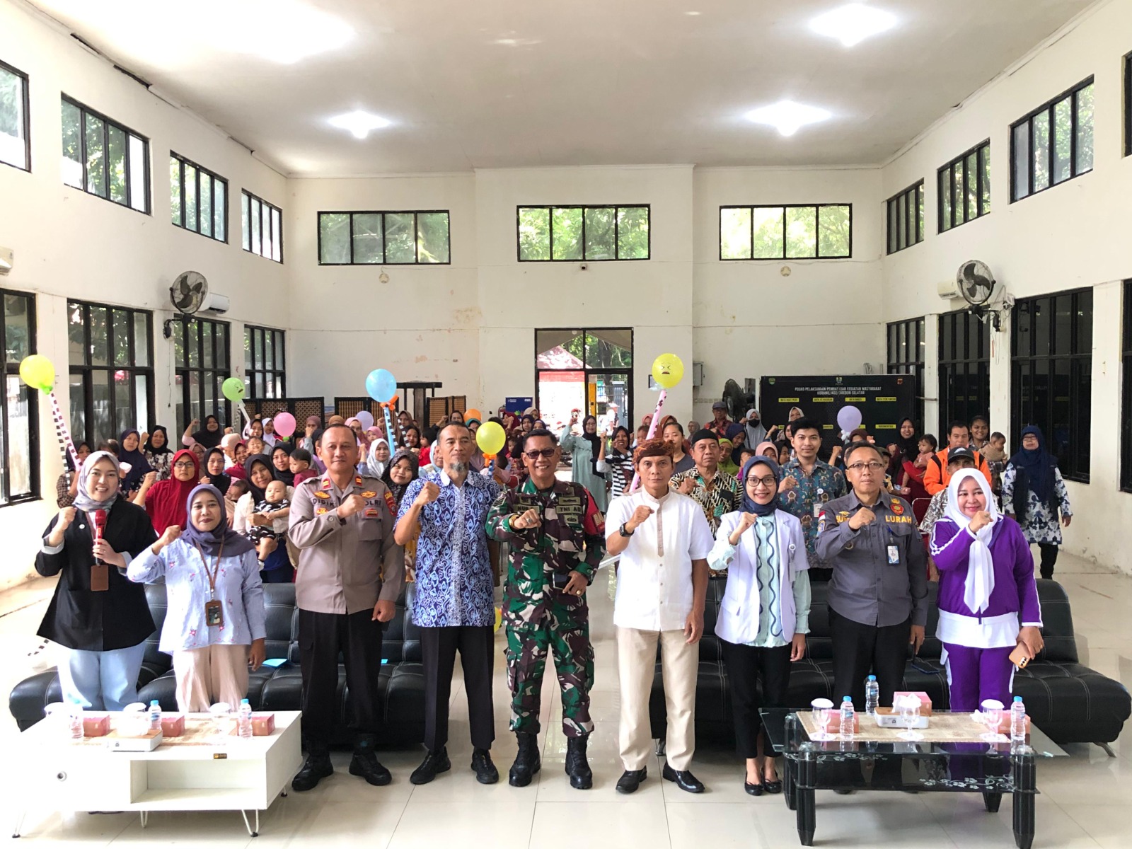 Pendampingan Program Pencegahan dan Penanganan Stunting di Kecamatan Harjamukti oleh Babinsa