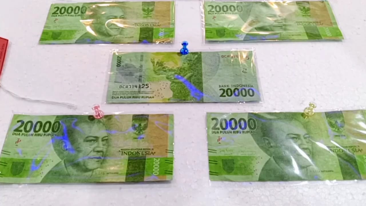 Parah, Oknum ASN PPPK Kuningan Belanjakan Uang Palsu Hasil Cetak Sendiri ke Pasar