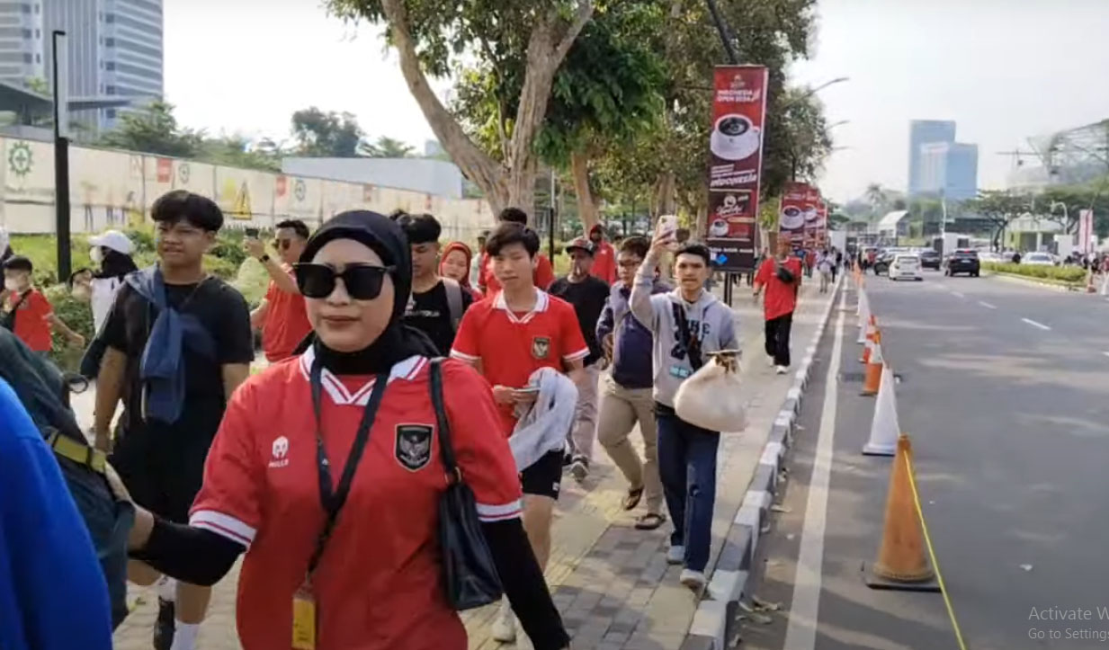 Suporter Garuda Mulai Berdatangan, Link Live Streaming Indonesia vs Irak
