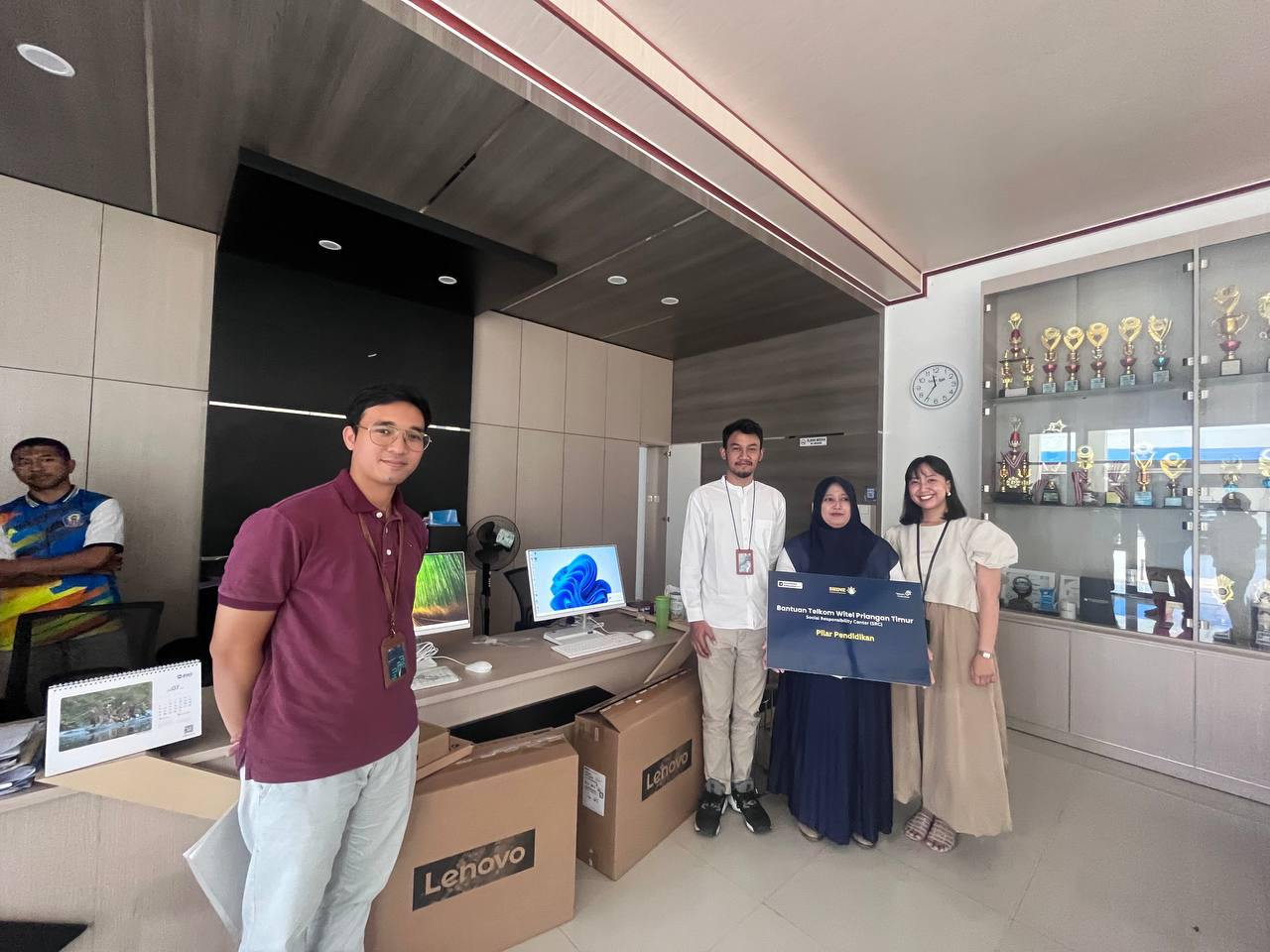 Telkom Witel Priangan Timur Perkuat Transformasi Pendidikan Digital di SMKS Muhammadiyah Kawali