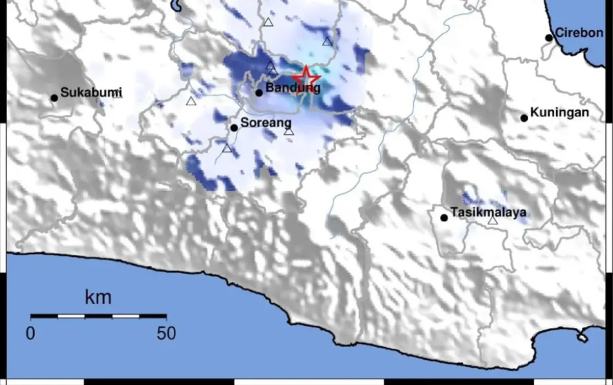 Bandung Diguncang Gempa Dangkal Jumat Siang, BMKG Ungkap Penyebabnya
