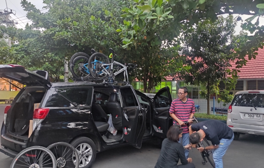 Kadal Cirebon Cycling Gowes Bersama Azrul Ananda, Rute Cirebon - Tasikmalaya