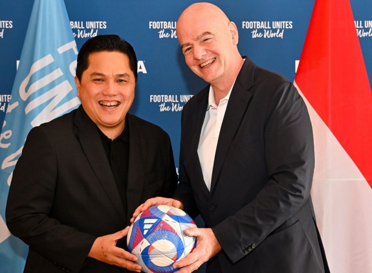 LAGI! Presiden FIFA Puji Erick Thohir: PSSI Melakukan Pekerjaan Luar Biasa