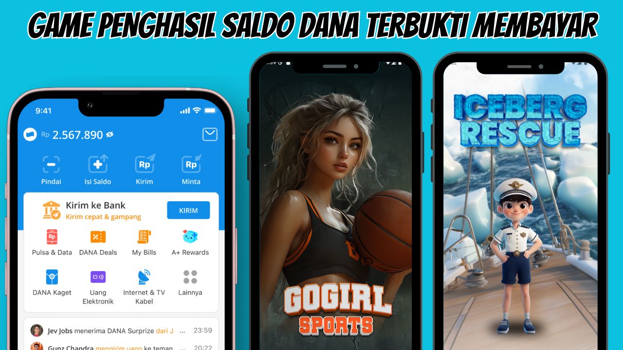 Dapatkan Dana Kaget Setiap Hari Cuma Lewat 2 Aplikasi Penghasil Saldo Dana Gratis Ini! Unduh Sekarang Juga