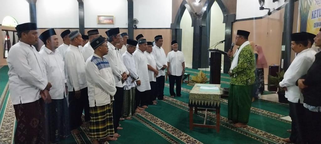 H Abdul Hamid Ghani Dikukuhkan Sebagai Ketua DKM Jami Assalaam