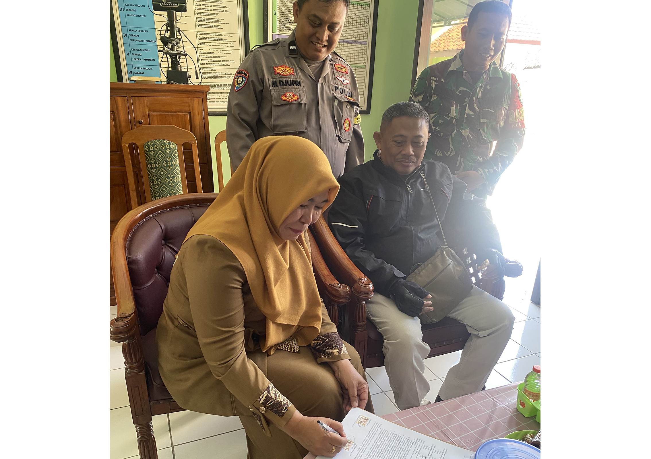 Tim MBG dan SDN Silih Asih Kota Cirebon Jalin Kesepakatan