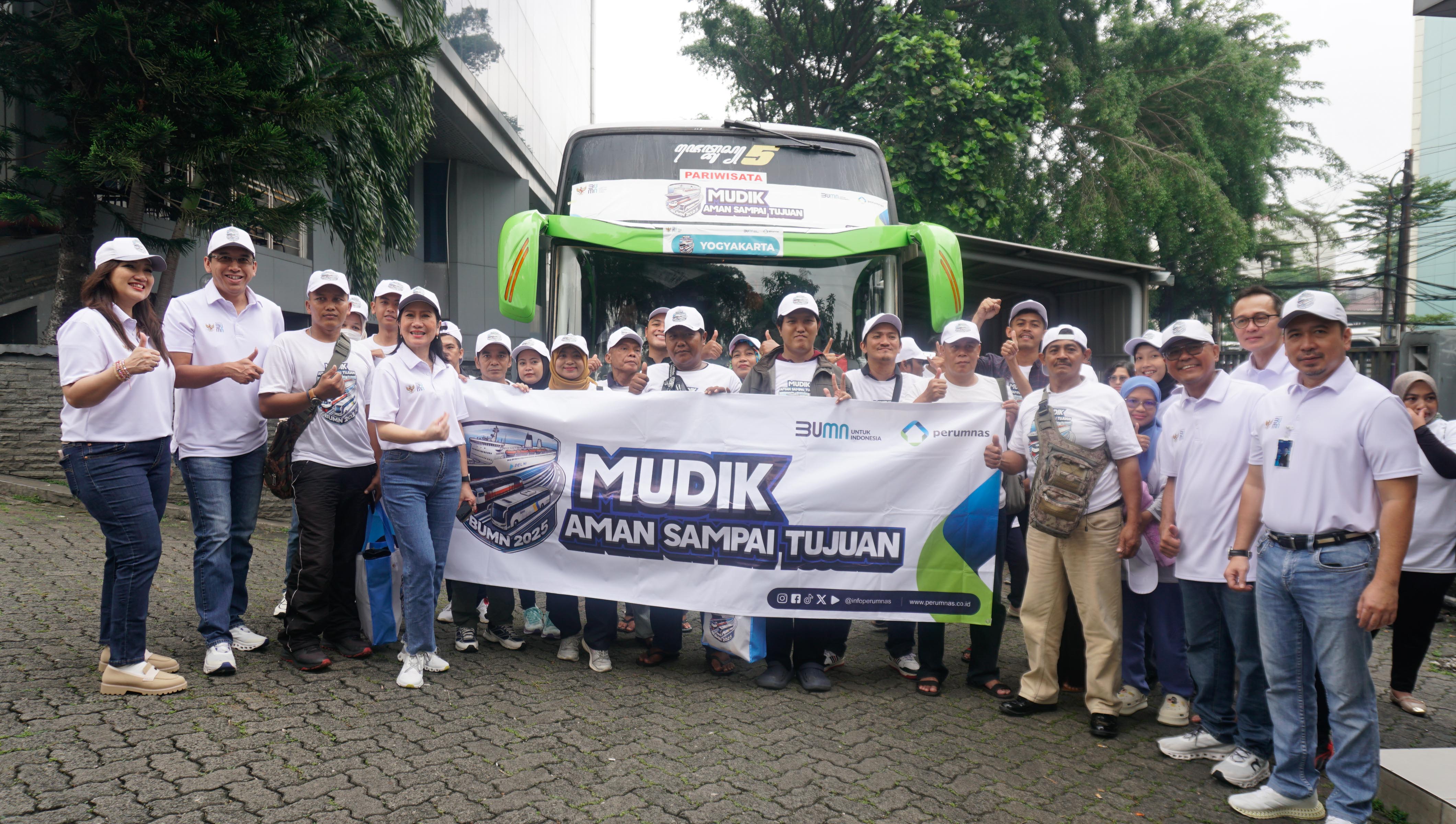 Momen Perayaan Idul Fitri 1446 H, Perumnas Sukses Selenggarakan Program Mudik Gratis Bersama