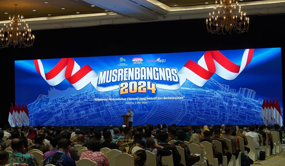 Hadiri Musrenbangnas 2024 di Jakarta, Pj Bupati Optimistis Mencapai Indonesia Emas